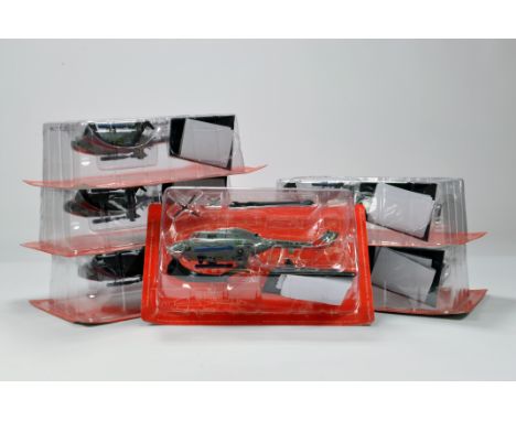 Ex Shop assortment of 1/72 scale diecast Military Helicopters. M in Boxes. (6)