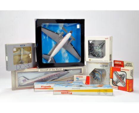 An assortment of various scales and makes of model aircraft. NM to M in Boxes. (9)
