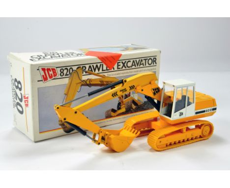 NZG 1/35 Construction Diecast Issue comprising No. 286 JCB 820 Crawler Excavator in deep yellow. Fine Example is NM to M in B