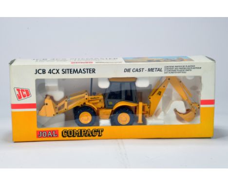 Joal 1/35 Construction Diecast Issue comprising JCB 4CX Sitemaster. NM to M in Box.