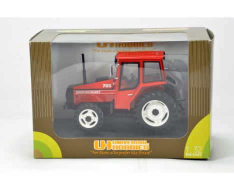 Universal Hobbies 1/32 Farm Diecast model comprising Valmet 805 Tractor. NM to M in Box.