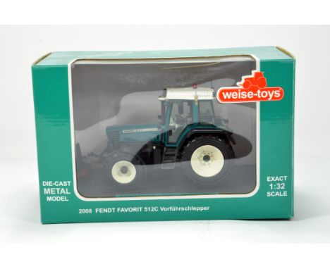 Weise Toys 1/32 Farm Diecast model comprising Fendt Favourit 512C Vorfuhrschlepper Limited Edition Tractor. NM to M in Box.