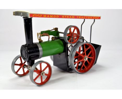 Mamod Live Steam Traction Engine TE1A Tractor. Complete. Displays well. 