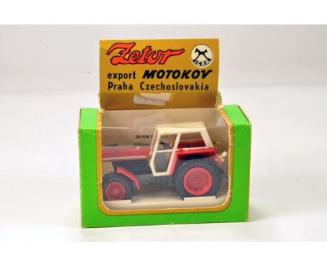 Igra plastic model of the Zetor Crystal Tractor. Generally VG to E in Box.