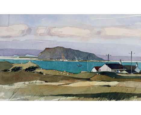 •RONALD JESTY (1926-2016) A FOLIO OF WATERCOLOURS AND SKETCHES Principally landscape subjects in Dorset, Somerset, Devon, Cor