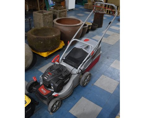 An Al-ko Highline Petrol Mower with Briggs &amp; Stratton Engine