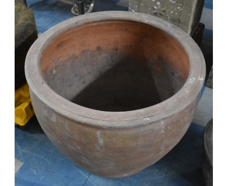 A Large Terracotta Planter, 50cm high