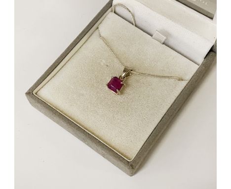 RUBY PENDANT