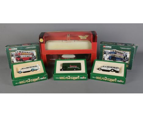 Corgi: Six scale models, to include 'The Wright Flyer' AA34501 from the Aviation Collection, Limited Editions and examples fr