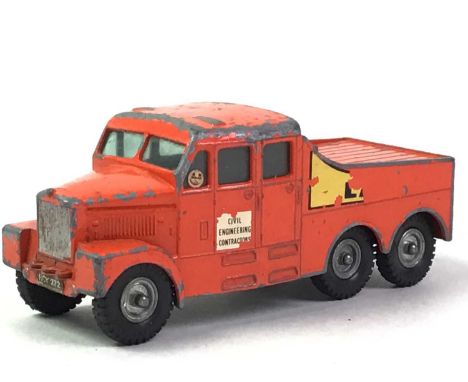 GROUP OF DIECAST MODEL VEHICLES, including a Dinky Supertoys Britannia Aeroplane, Corgi 44G HGV Lorry, Dinky Foden Lorry, Mat