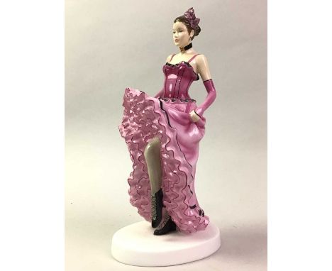 GROUP OF CERAMIC FIGURES, inculding Royal Doulton French Can Can, Prestige, Pretty Ladies and other ceramic figures2nd image 