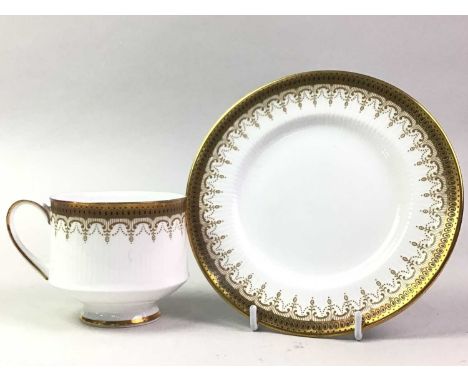 PARAGON PART TEA SERVICE, ATHENA PATTERN  comprising cups, saucers, sugar and side plate 