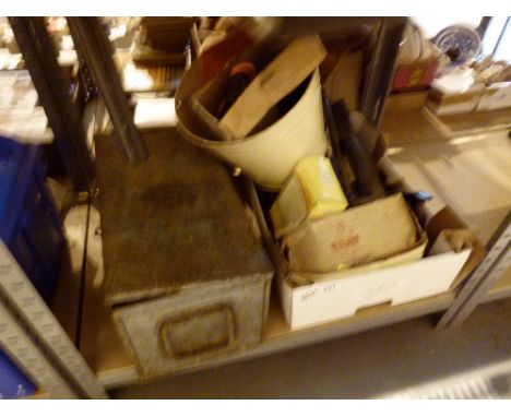 Two boxes of mixed tools 