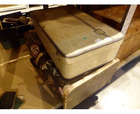 Two vintage trunks 