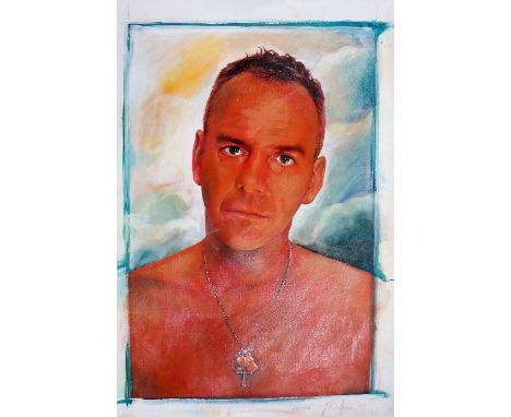 Julie-Anne (21st century), 'Norman': three portrait studies, oil on canvas, all signed, inscribed and dated '06, all unframed