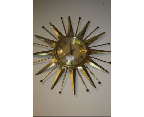 A STARBURST CLOCK