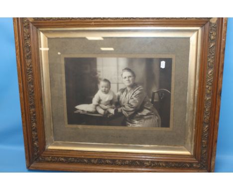 A FRAMED PORTRAIT BY HORACE DUDLEY