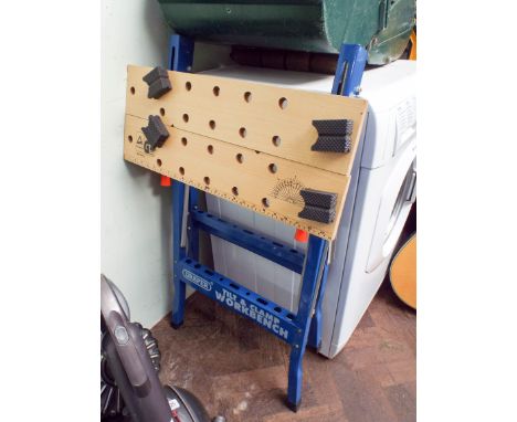 A Draper tilt and clamp work bench   Unused