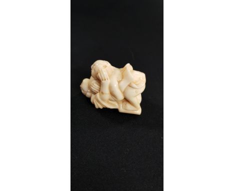 CARVED EROTICA NETSUKE