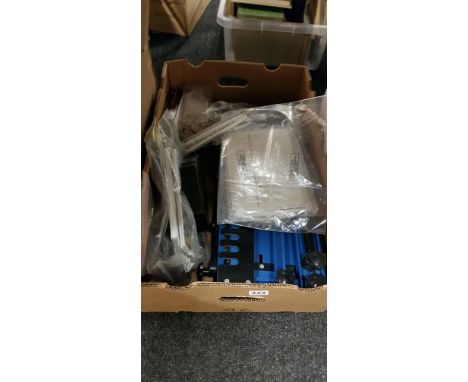 BOX LOT OF TOOLS ETC