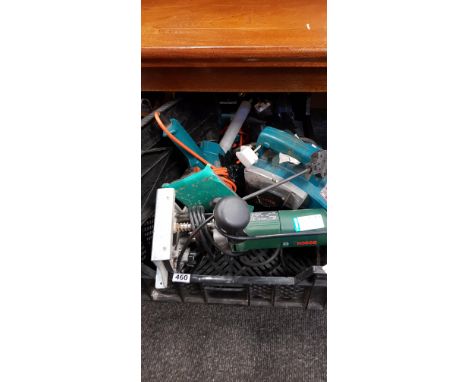 BOX OF POWER TOOLS 