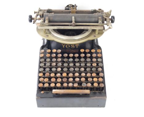 A Yost Model 1 portable typewriterCirca 1890