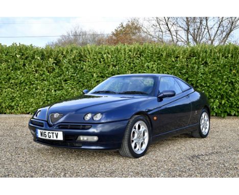2001 Alfa Romeo GTV 2.0 Twin-Spark Lusso. Registration number: W16 GTV. Mileage: 75,250.2.0 Manual Twin-Spark Pininfarina Cou