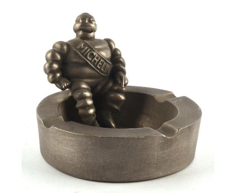 Vintage Mitchelin Man ash tray. 11cms tall.  Please note this lot has the standard Ewbank's standard buyers premium payable o