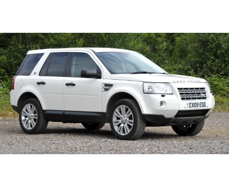 2009 Land Rover Freelander 2 XS Diesel Manual.Registration number: EX09 ESG. Mileage: 157,008. Finished in white with half bl