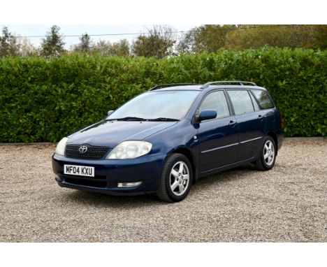 2004 Toyota Corolla 1.6 VVTi T3 Petrol Manual Estate. Registration number: MF04 KXU.Mileage: 140,300.Two owners from new. Cur