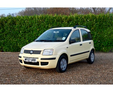 2007 Fiat Panda 1.2 Dynamique. Registration number: WF07 URR. Mileage: 67,887.Finished in yellow with two tone cloth interior