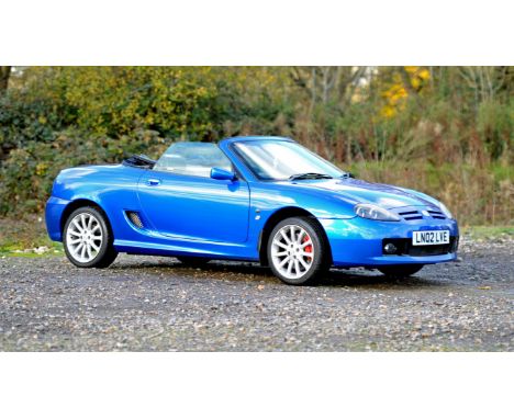 2002 MG TF 135 5 Speed Manual Convertible. Registration number: LN02 LVE. Mileage: 79,512. Highly sought after combination fi