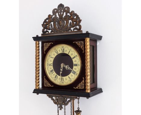 Dutch Vintage Wall clock "Zaanse Klok" app 1950/1960