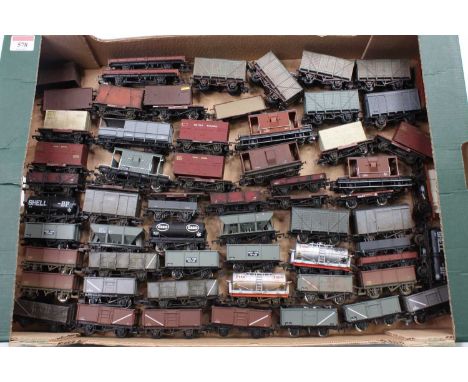 Approximately 60 various Hornby Bachmann and similar 00 gauge items of rolling stock, some examples have been professionally 
