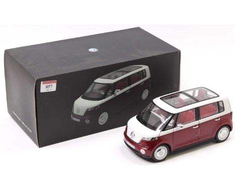 A Norev 1/18 scale boxed diecast model of a Bulli Volkswagen Concept lifestyle vehicle, housed in the original polystyrene pa