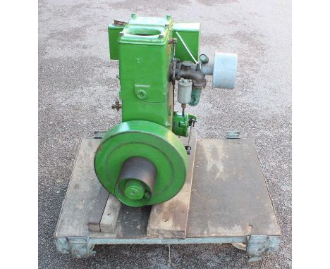 Lister D Stationary Engine, free running