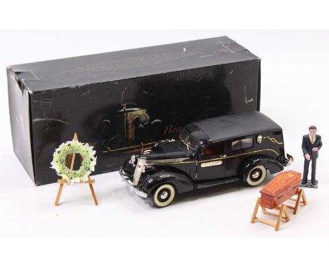 A Unique Replica No. 18597 1937 Studebaker hearse wagon, limited edition example (1/24 scale), complete in the original polys