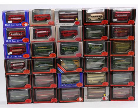 30 boxed EFE Exclusive First Editions, 1/76 scale, public transport diecast buses to include a United Beatties Bristol Lodekk