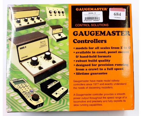 Gaugemaster Model Q four track controller. (NM) (BNM). Note – this is an untested item and should be professionally tested pr