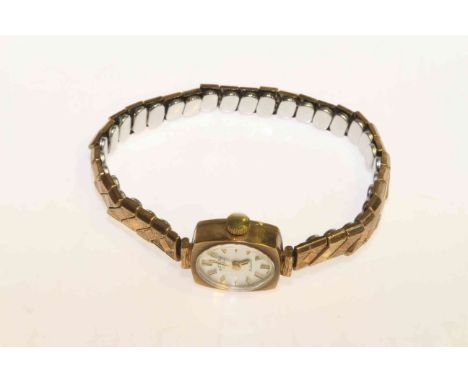 Rotary 9 carat gold cased lady's wristwatch
