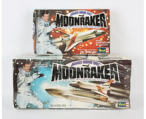 James Bond - Moonraker Two Revell model kits, 4705 and 4306, boxed (2). 