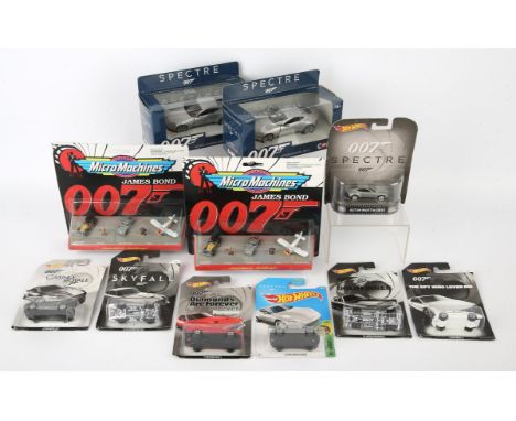 James Bond - Model cars for Hot Wheels, Micro Machines and Corgi (11 items). 