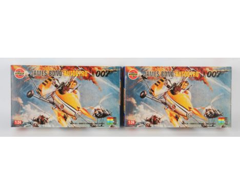 James Bond - Two Airfix Autogyro 1:24 model kits, boxed (2). 