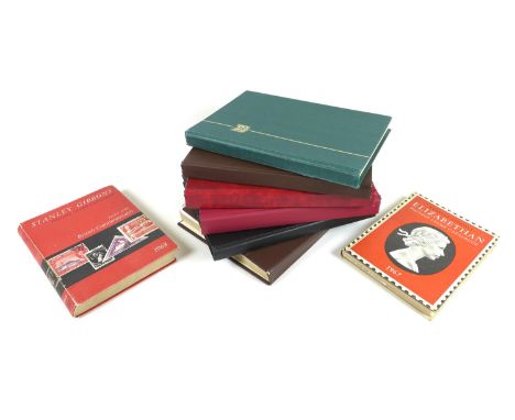 A collection of GB and Commonwealth stamps, displayed across 6 albums, cataloguing a full variety of stamps from 1930s-1980s,