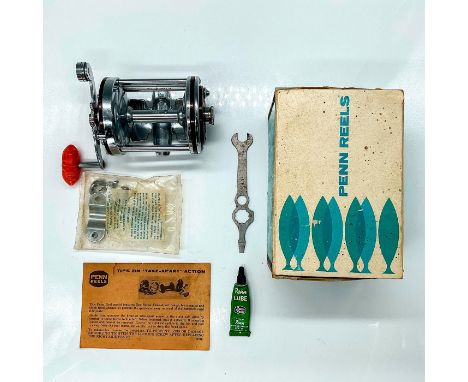 Beauty of a Wicked Squiddah! This item has its original box with measurements 6"L x 3.5"W x 4"H. Great blood red colored hand