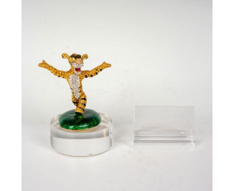 Limited edition jeweled with hand-set Swarovski crystal stones. Includes collectors display title plaque and display base, ma