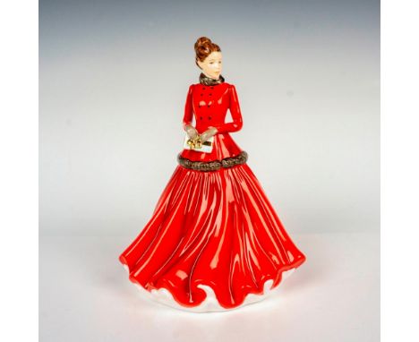 Hand decorated bone china Christmas Day petite. Royal Doulton backstamp. This item has its original box. Box measures: 7"L x 