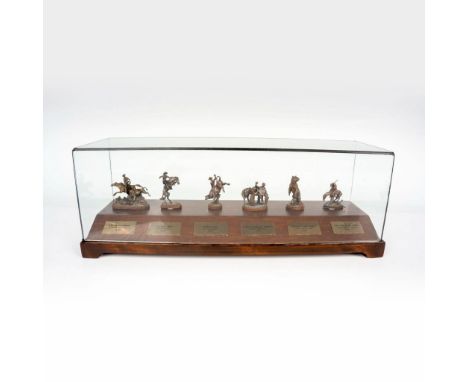 The American Frontier Collection by Olszewski comprises six captivating figurines, each capturing a unique facet of the Weste