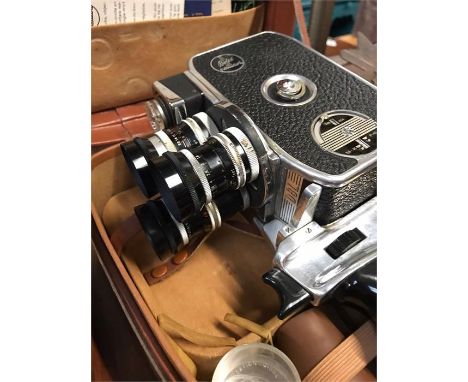 Bolex Paillard Cine Camera B8L and one other