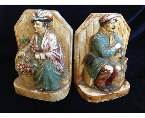 A Pair of Ceramic bookends